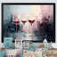 «Wine verres Deep collage - Wine», art mural encadré-287322187-287322185