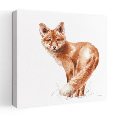 Contemporary Forest Friends With Animals Cream Art