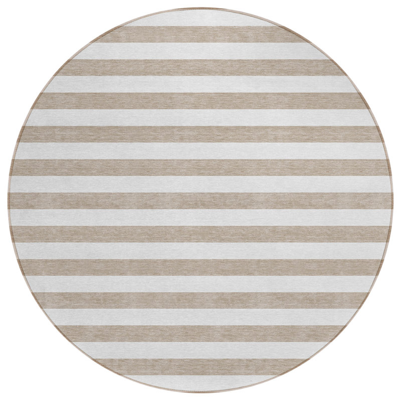 Tapis intérieur / extérieur Schaal, Rond 8 pi