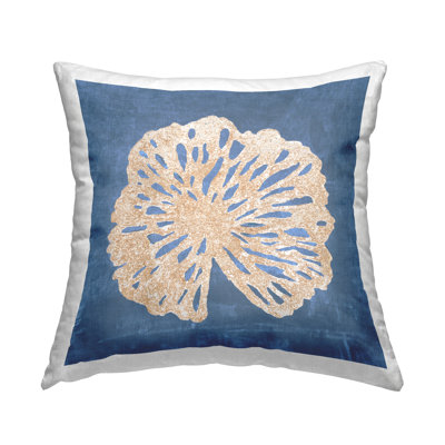 Coussin Aquatic Coral Sea Life