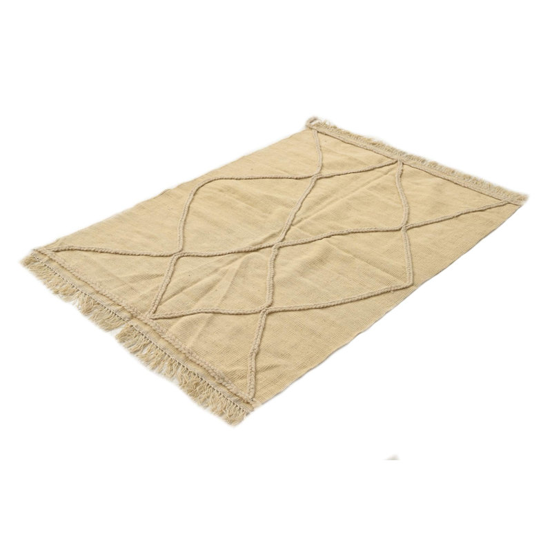 Tapis ivoire 3 x 5 Pépin