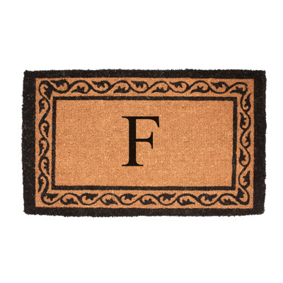 Monogram Mat Outdoor Doormat