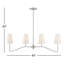 Luminaire suspendu linéaire 4 lumières Kahler-1064312161