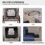 Breathable Mesh Dog Cart With 3 Entrances