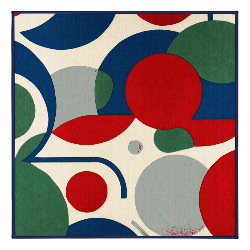 Funky Jive Rug, Square 7'