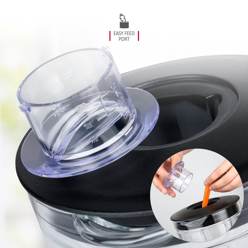 NETTA Table Blender with Glass Jug - 8 Speed Settings