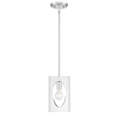 Luminaire suspendu géométrique 1 lumières simple Reichert