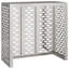 Housse pour climatiseur vidaXL argent 43,31 po x 19,69 po x 41,34 po-113269304