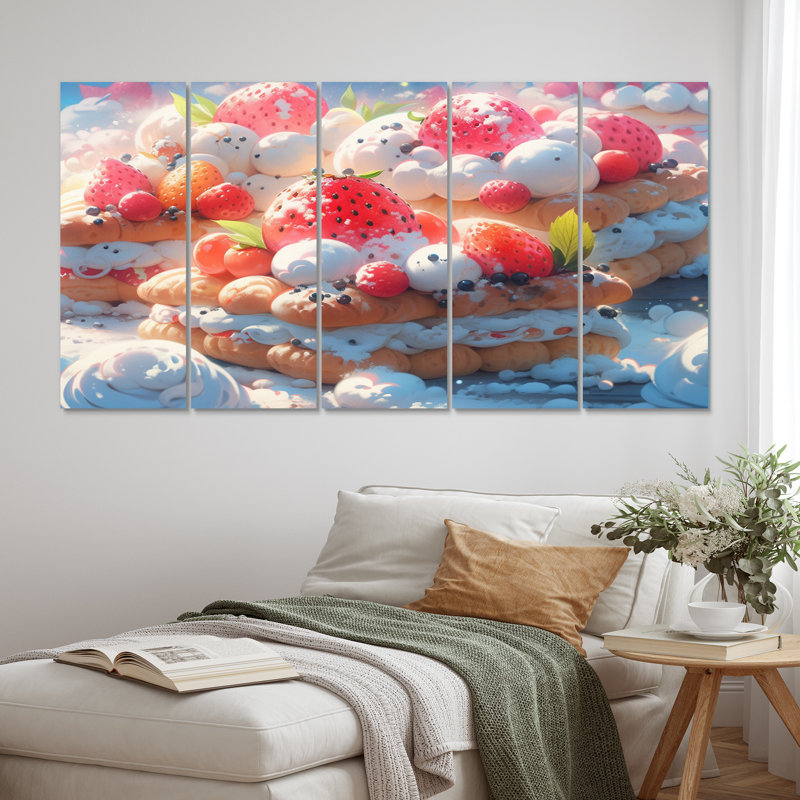 Modern Food & Beverage Wall Decor on Metal