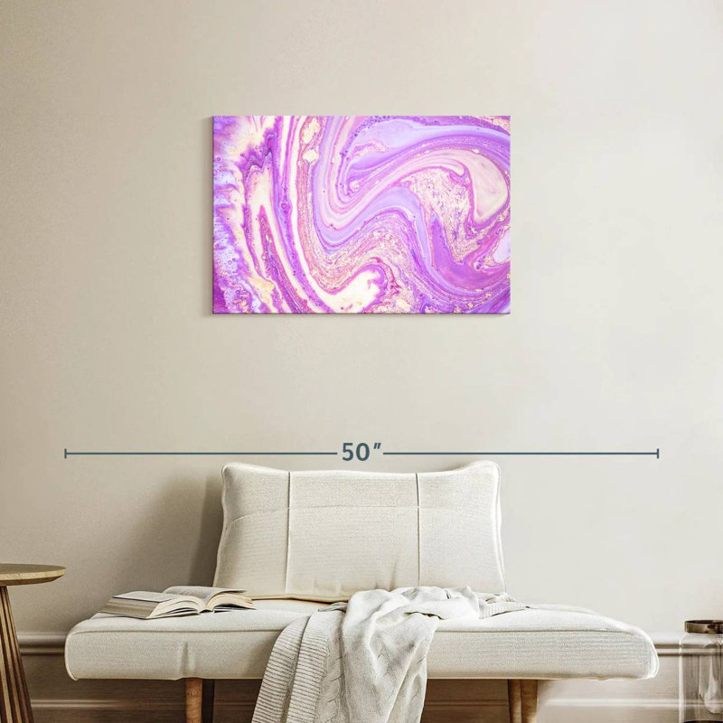 Avery abstrait oriental antique, H 20 po x l 30 po