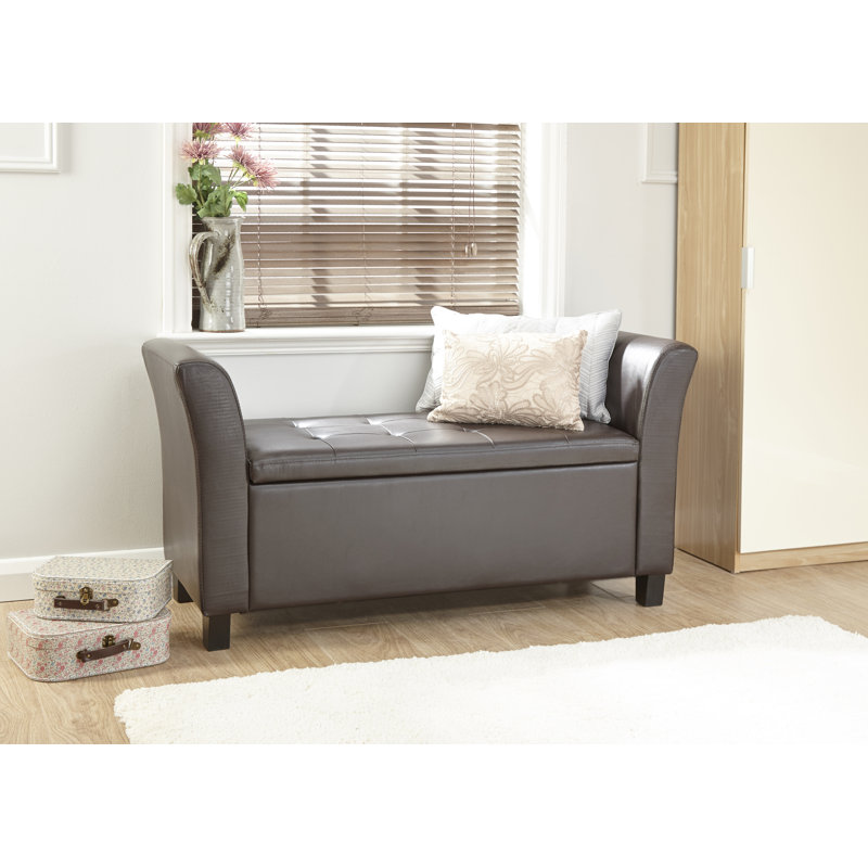 Ashley Storage Bench, Brown