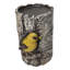 Bougeoir en forme de chardonneret jaune sur un bouleau, porte-bougie rustique, figurine d'oiseau