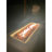 42 in. Rectangle Terrazzo Propane Fire Pit Table with PVC Cover and Lava Rock, 50,000 BTU Gas Fire Pit for Garden, Yard