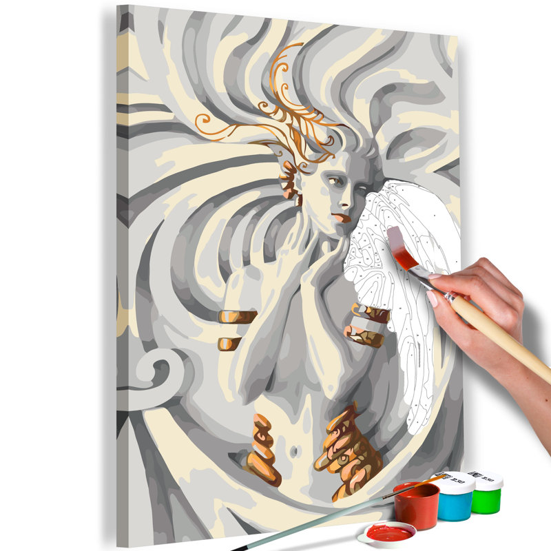 Ensemble de peinture par numéros - Méduse