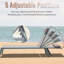 3 chaises longues pour l'extérieur - aluminium, 5 positions, terrasse, pelouse, dossier de patio kaki de jardin réglable, piscine, balcon,