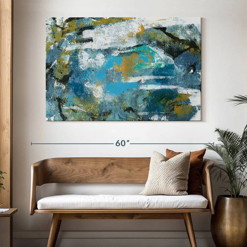 Avery Abstract Impromptu II, 34" H x 51" W