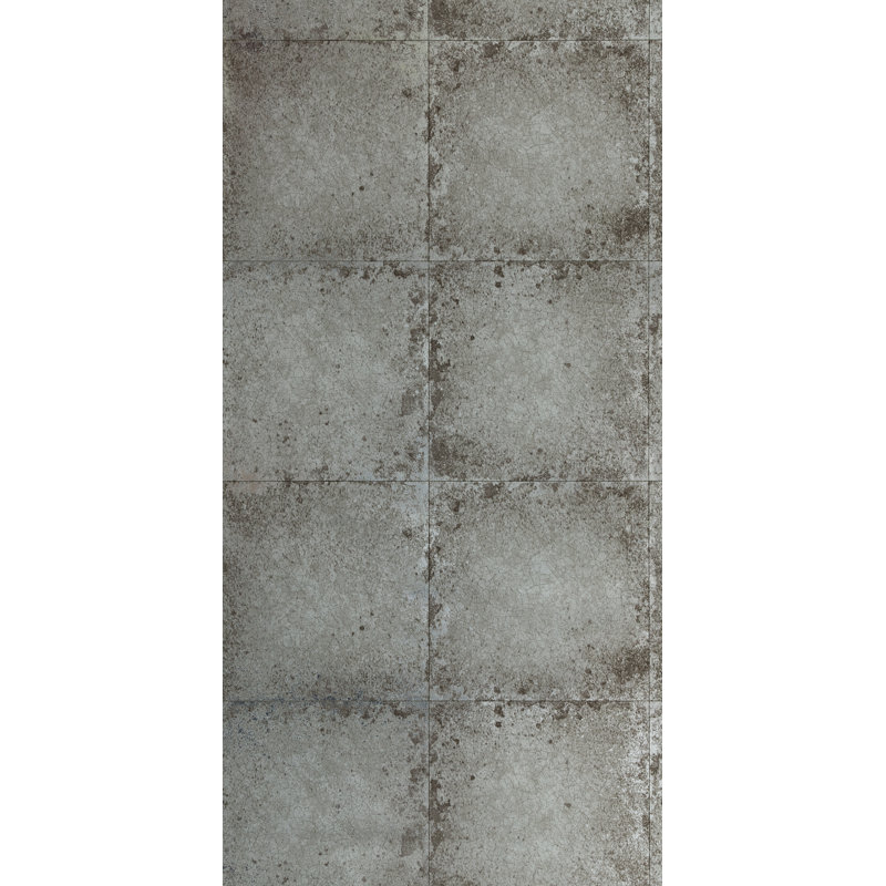 Lustre Tile Wallpaper, Pewter