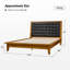  Lit plateforme Aviannah Mid-Century-110843876-110843873