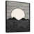 Black Floater Framed