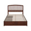 Lit plateforme avec rangement en bois massif et pied de lit Lamari-1461980514-1461980513
