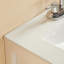 Meuble-lavabo simple autoportant de 24 po avec plateau entièrement assemblé