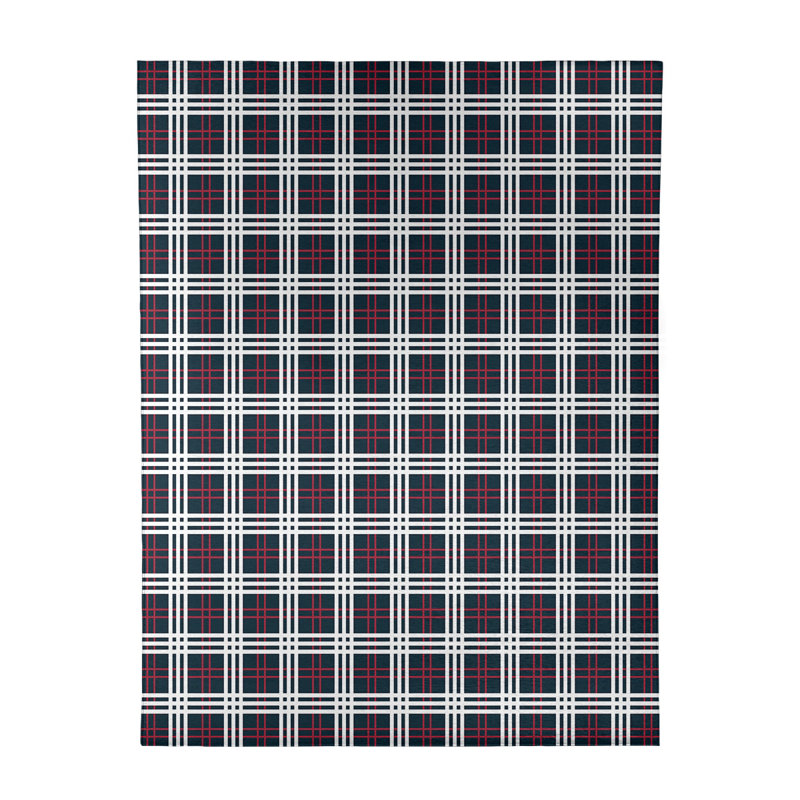 Plaid Indoor Rug, Rectangle 8' x 10'