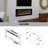 Rayva Classic Built-in or Wall-Mounted Direct Vent Electric Fireplace Insert-706283962
