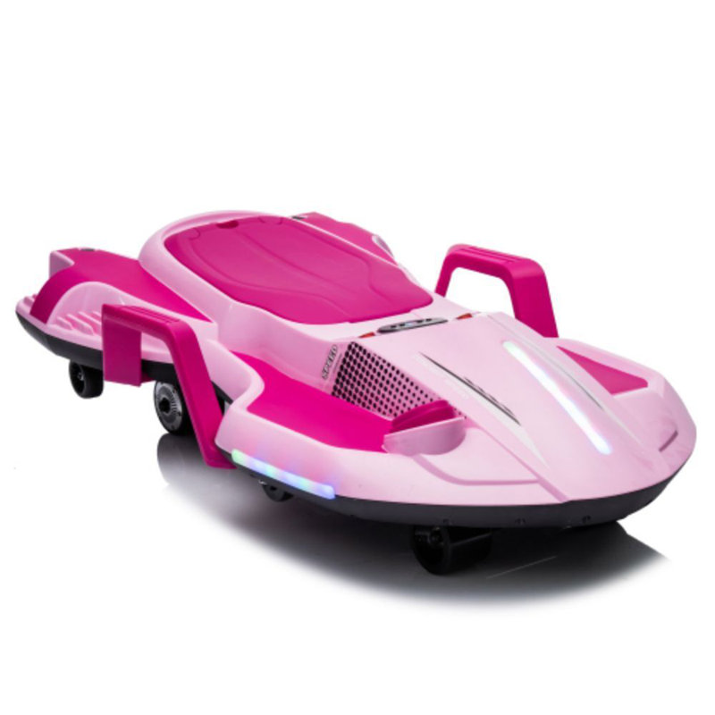 24V Kids Ride On Electric Scooter W/ Helmet Knee Pads,24V Ride On Toy For Kids,Spray Function,2WD 400W Wheel-Hub Motor,5.59-6.84MPH,Gravity Steering,Use For 1-2 Hours,Exercise Your Child Age 6+