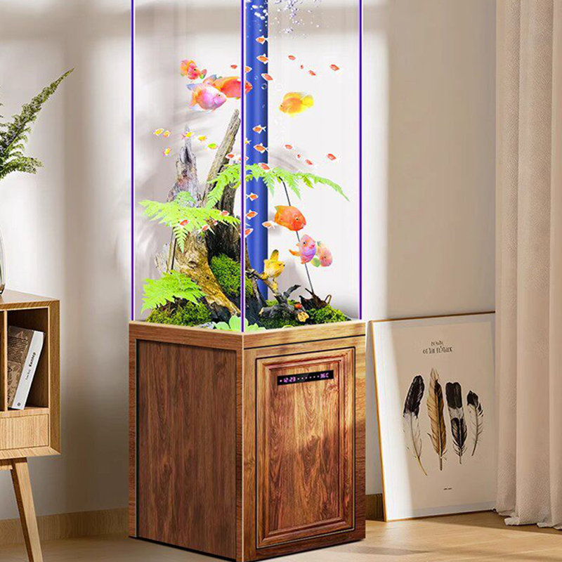 Aquarium 55-64 gallons, 15.75, Noyer