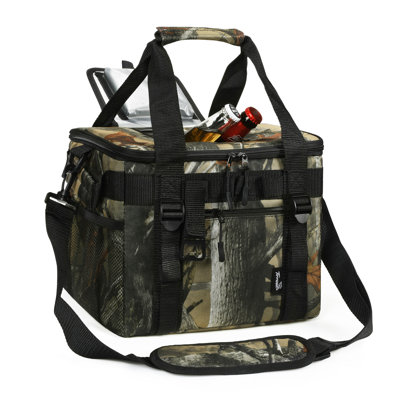 Tirrinia 24 Cans Black Cooler Bag