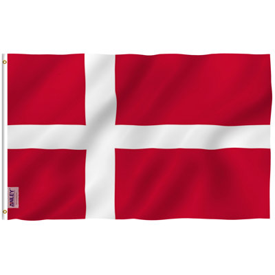 Drapeau de Danemark 36 po x 60 po