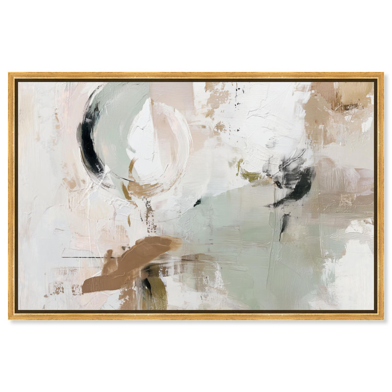 "Misty Forms II", reproduction d'art sur toile par Art Remedy, cadre doré, 24 x 16, H 17 po x l 25 po, Cadre doré