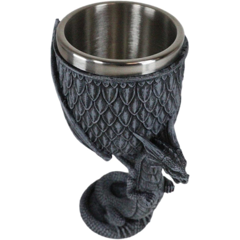 Dragon de pierre gris Elcha