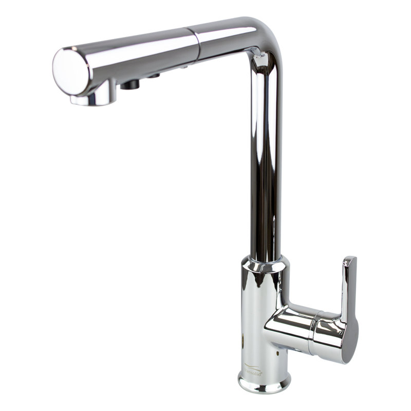Transolid Sloane Pull Out Kitchen Faucet, Polished Chrome