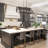 Mansurah 5-Light 41.5'' Kitchen Island Rectangle Pendant