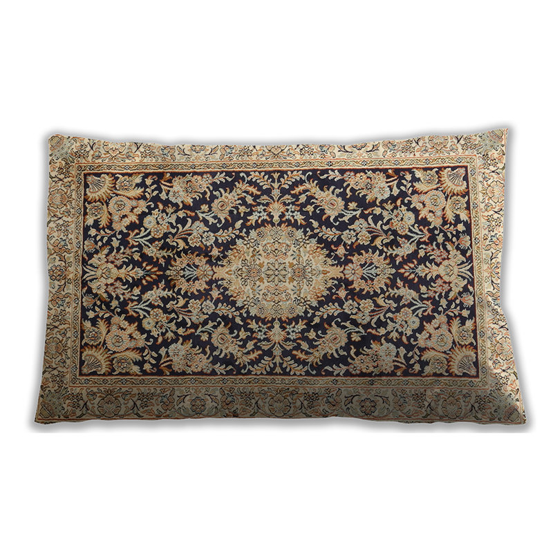 Floral Throw Pillow, Synthetic