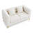 Ornie Luxurious and comfortable upholstered sofa with metal legs and pillows for reception area and living room-1482074285