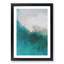 Beach Into the Ocean in Abstract - Picture Frame Graphic Art Print-55683527-55683533
