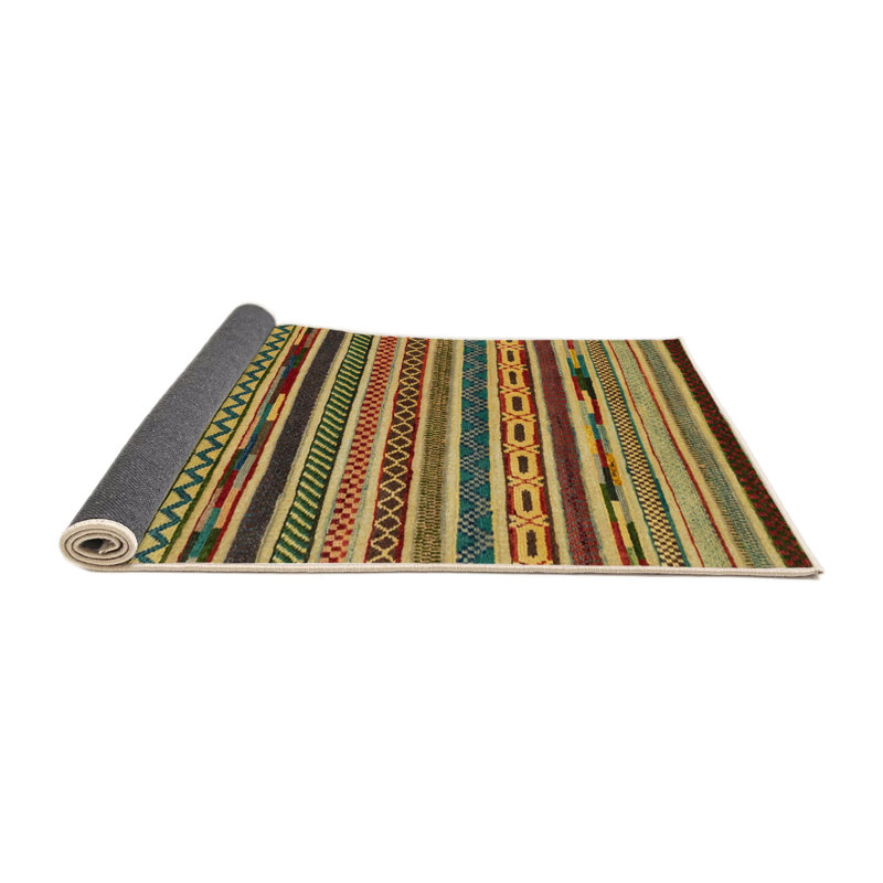 Abstract Indoor Rug, Round 7'