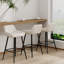 Tabouret de comptoir rembourré avec structure en métal-887964099-887964102