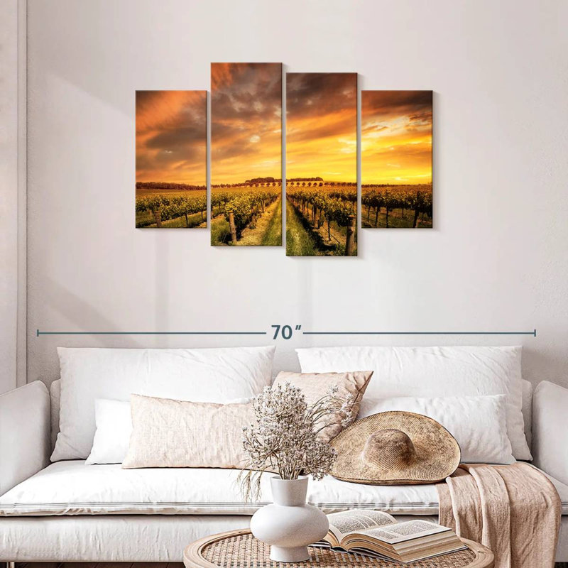 Alvord Barossa Valley Vineyard, H 27 po x l 43 po