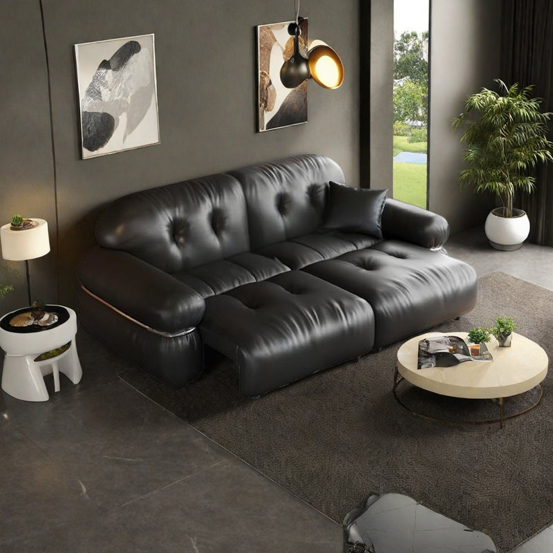 Canapé électrique intelligent réglable, H 31,49 po x l 82,67 po x P 41,33 po, 2