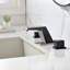 Robinet de salle de bain avec drain escamotable noir mat-69128993
