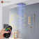 AquaRhapsody 4 Functions Shower System with 64 Colors LED Light, Bluetooth Music and Body Jets