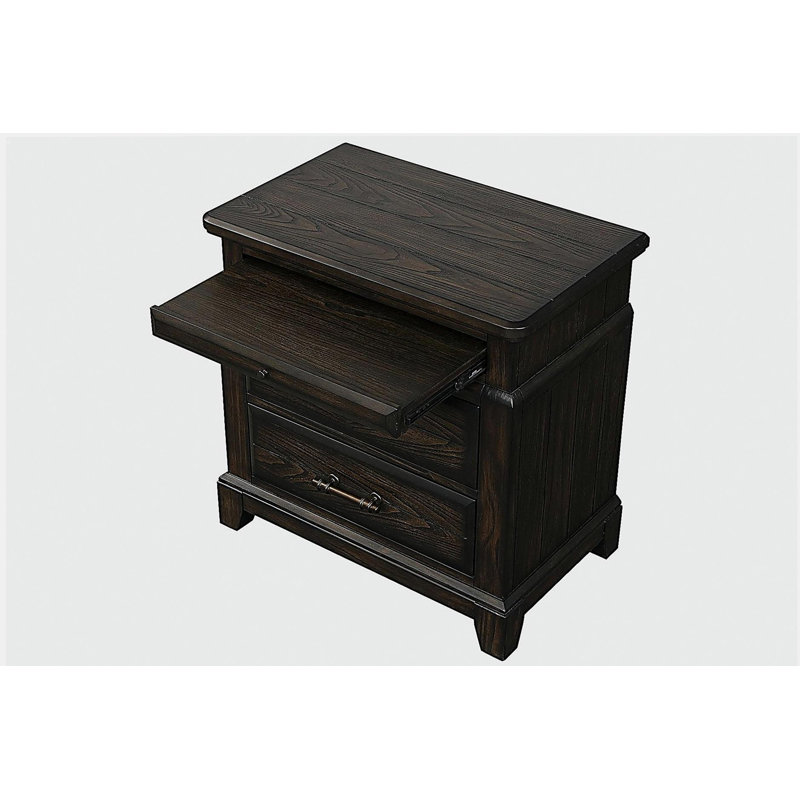 Table de chevet 2 tiroirs
