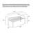 Simple Cherry Wood Stainless Steel Leg Shoe Changing Bench