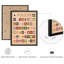 " The Ultimate Baking Bucket List - 50 Delicious Desserts And Pastries Collages Small Artwork Decor "-101376699-101376700