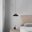 Luminaire suspendu noir à 1 lumière Makrina-765452770