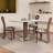 White Round Sintered Stone Dining table-160000524