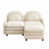 Ourson blanc et beige sélectionné